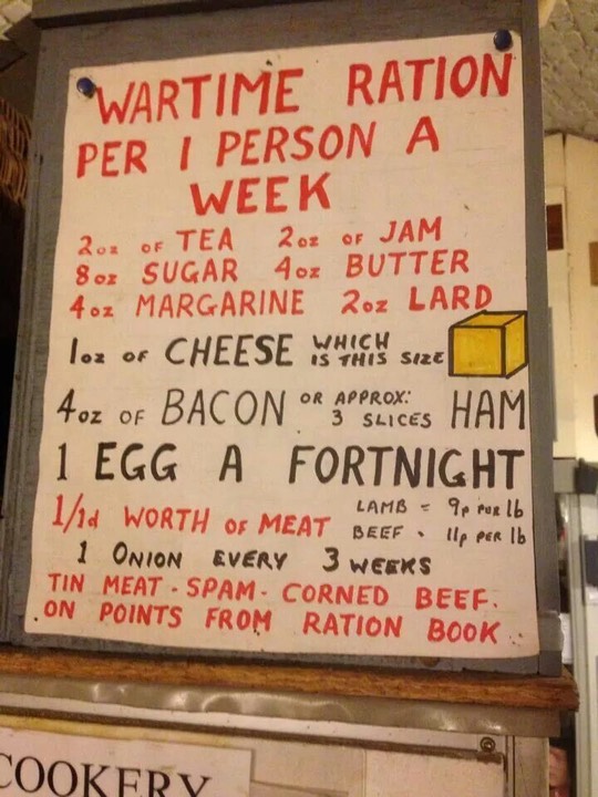 wartime ration